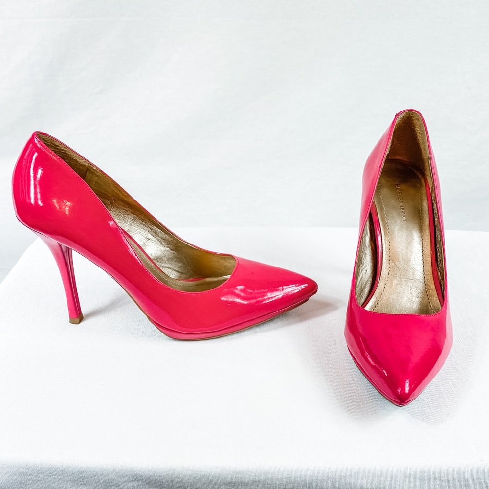 BCBG - “Native” Hot Pink Pumps